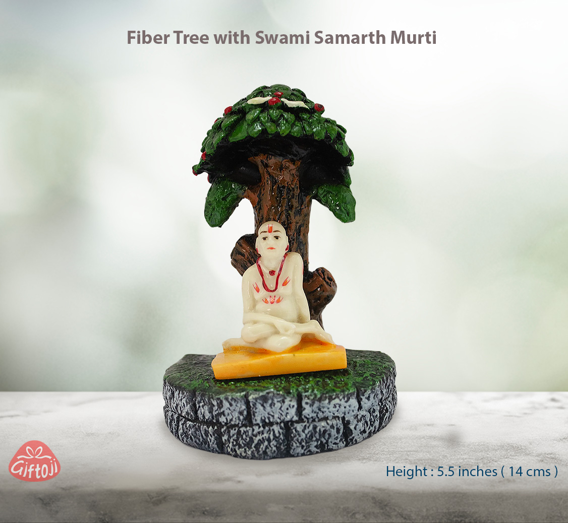 Fiber Tree with Swami Samarth Murti