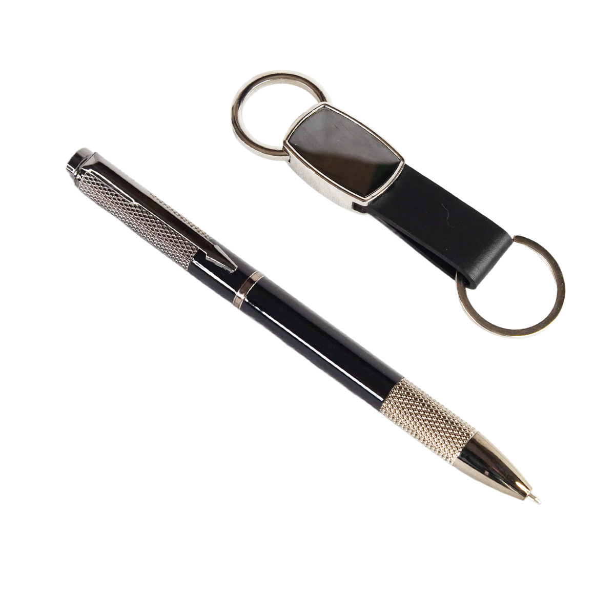 G 189 (Personalised) - Elegant Pen & Keychain Gift Set - Personalized Gift Set