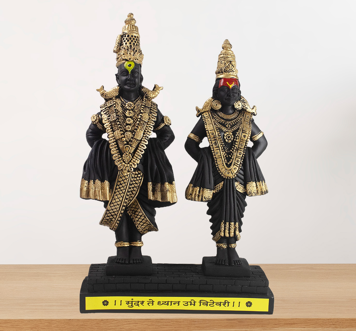 Divine Vittal Rukmini Murti – Handcrafted Idol for Home Temple & Gifting