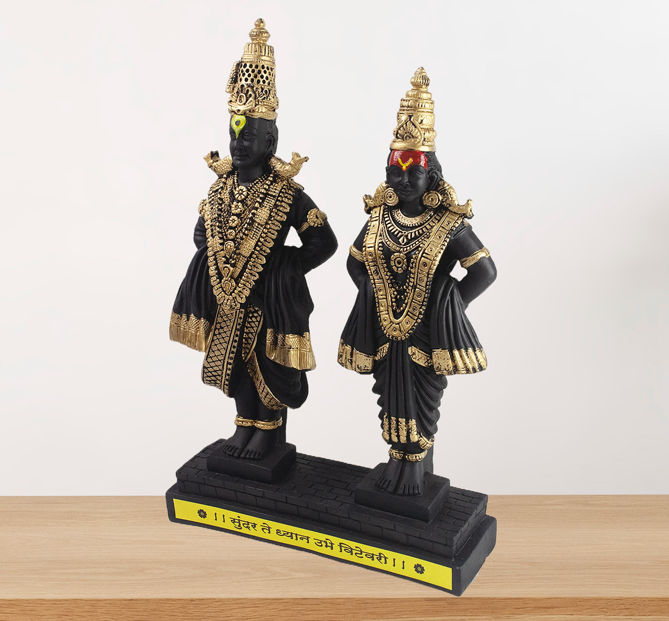 Divine Vittal Rukmini Murti – Handcrafted Idol for Home Temple & Gifting