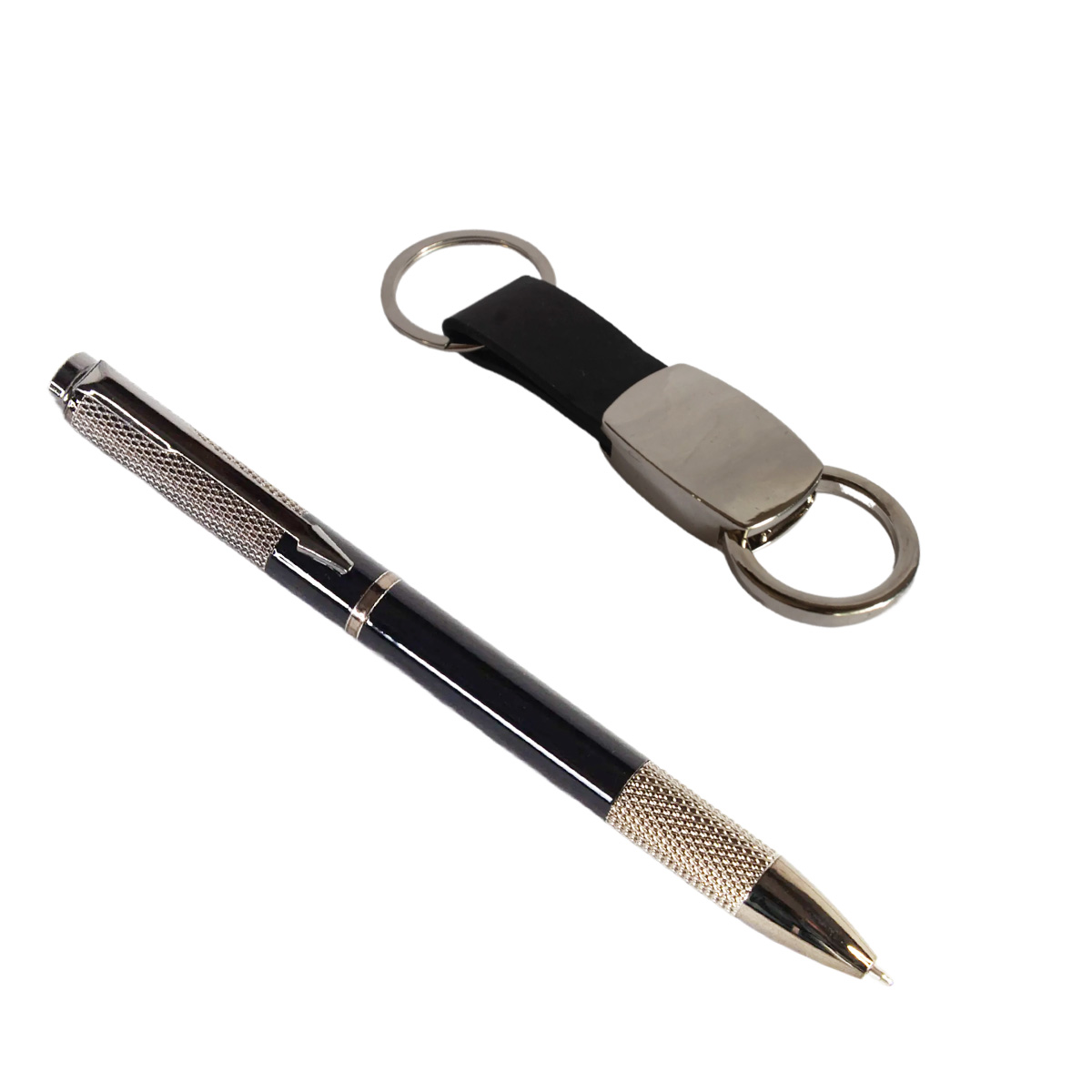 G 189 (Personalised) - Elegant Pen & Keychain Gift Set - Personalized Gift Set