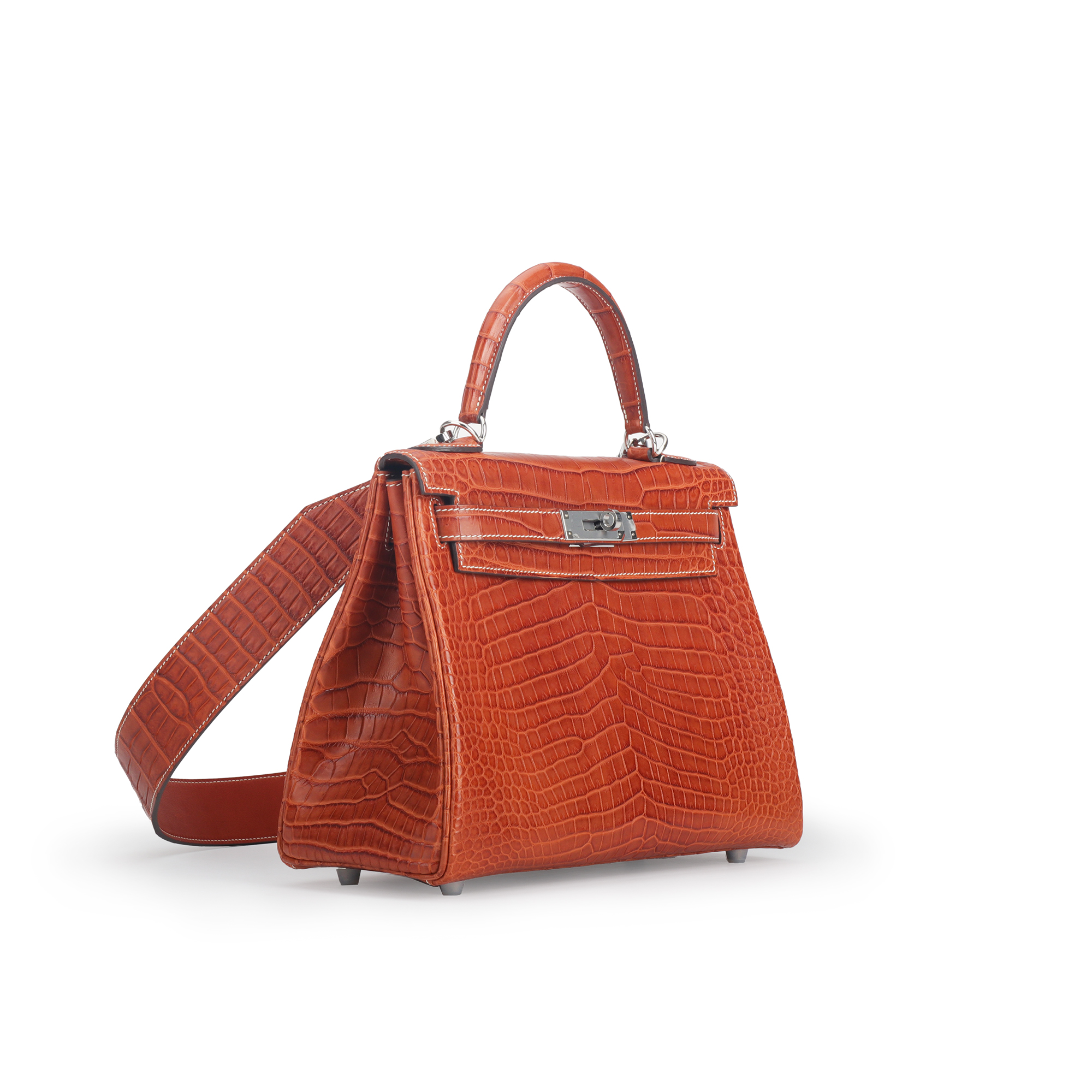 Kelly Bag (Crocodile leather)