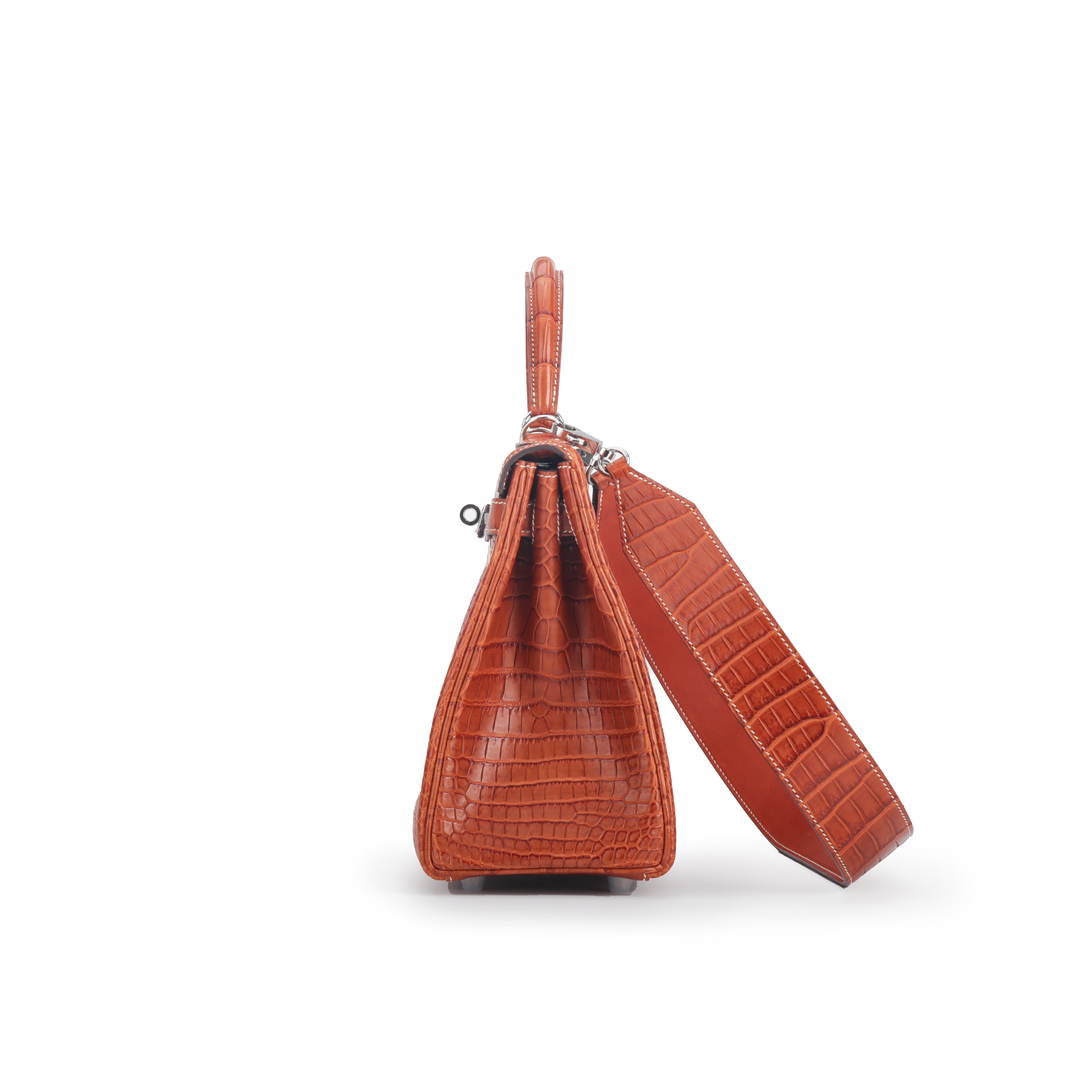 Kelly Bag (Crocodile leather)