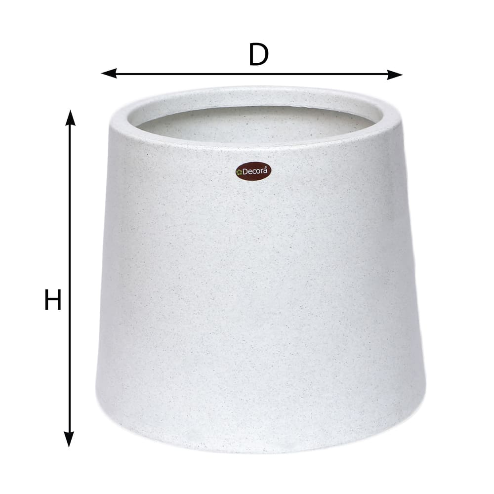 Decora Frosty Vertical Pots