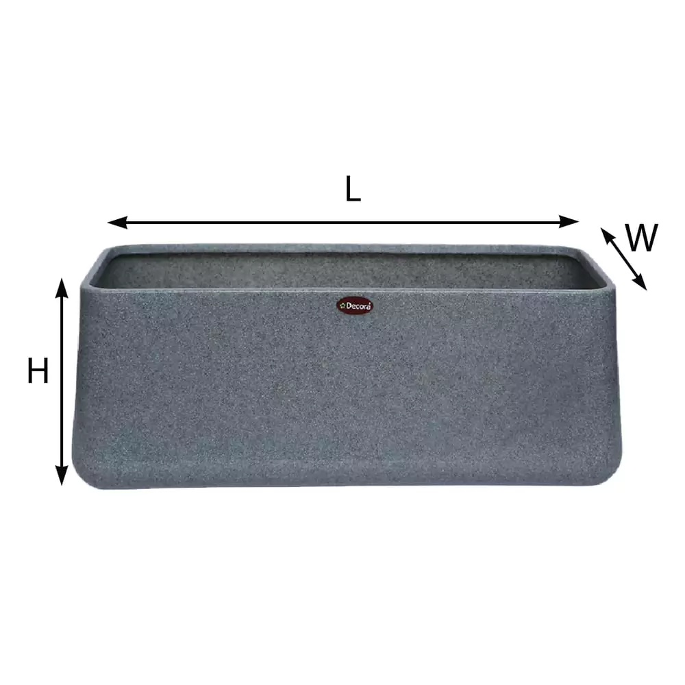 Decora Flora Trough Pot
