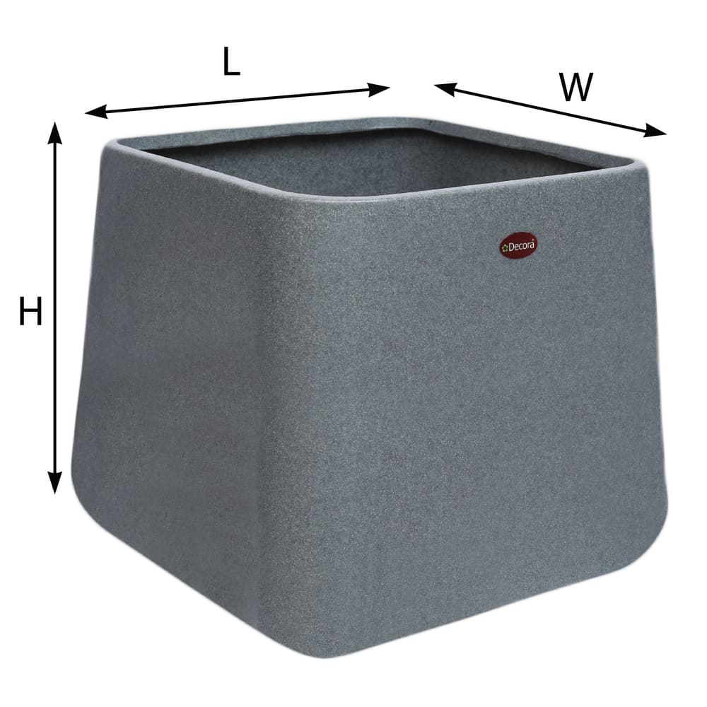 Decora Flora Square Pot