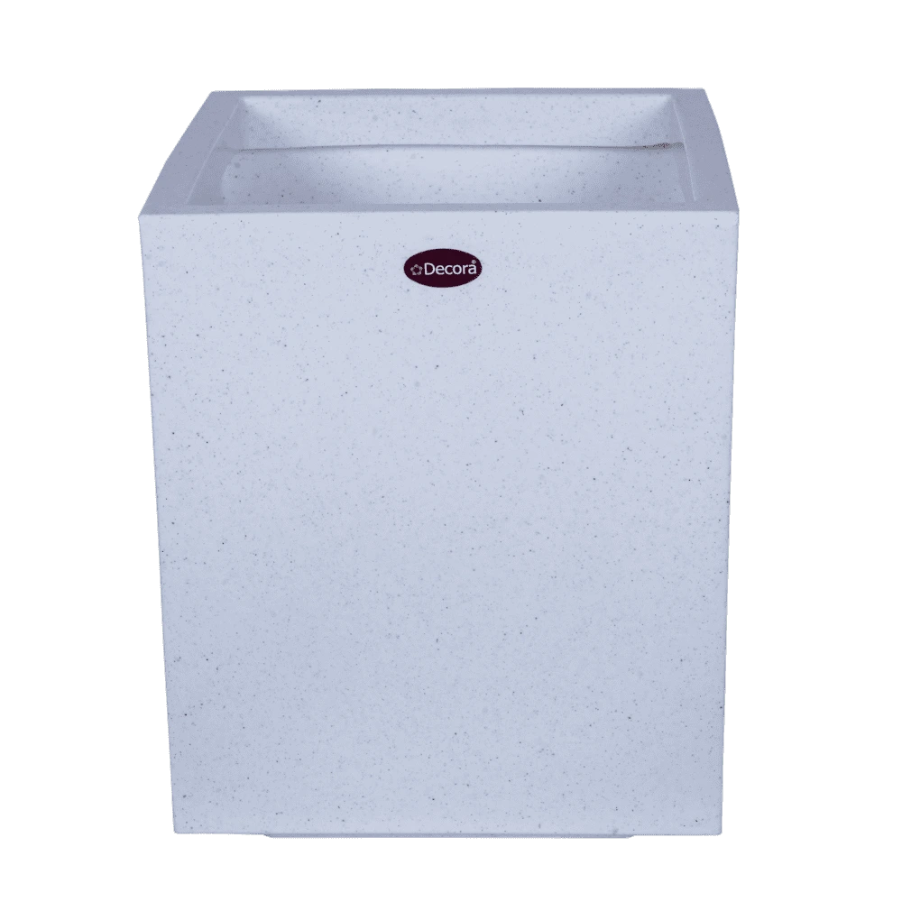 Decora Plain Cube Tropic Pot