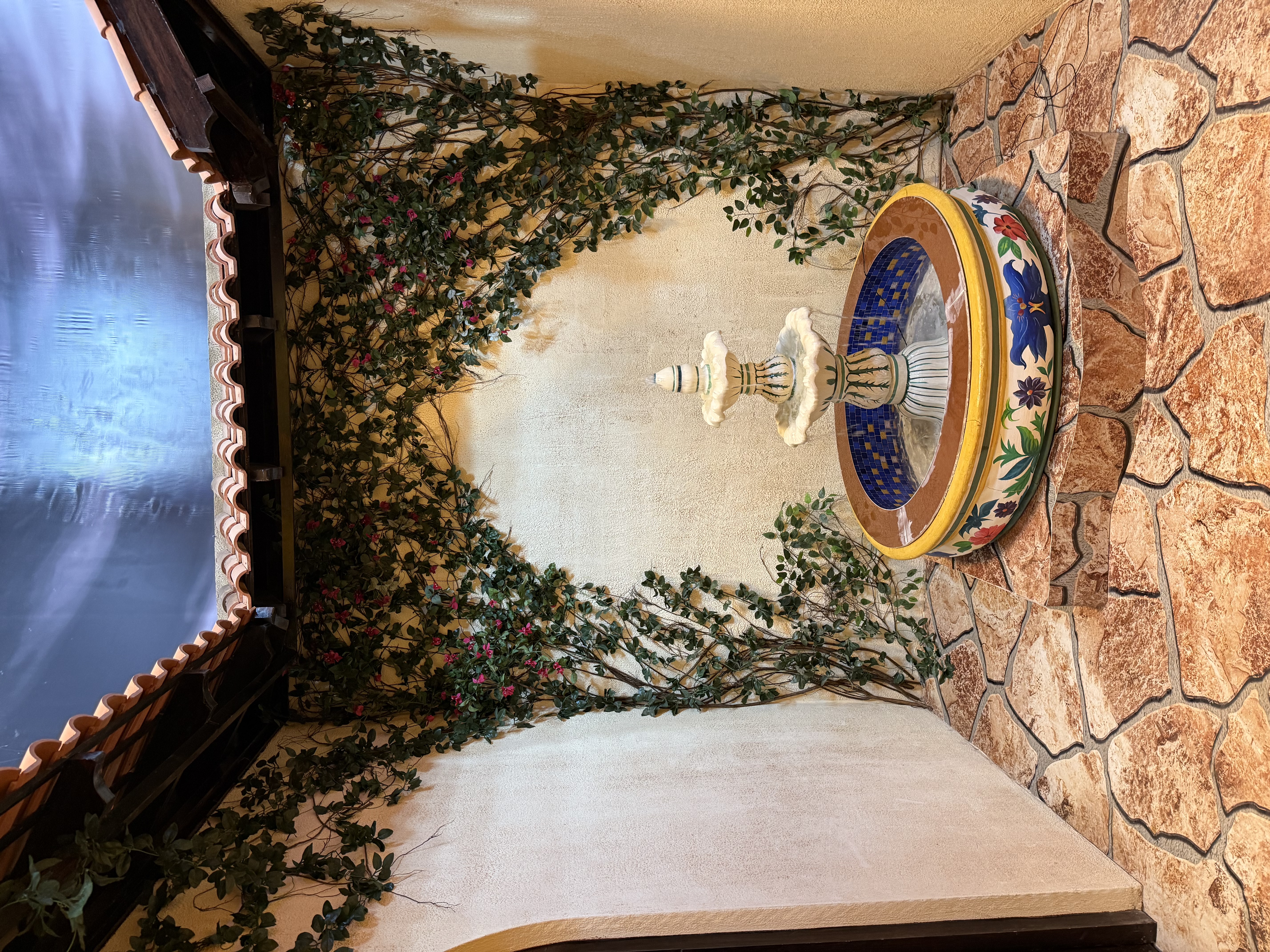 Decorative Ceramic Wall Fountain - Rental