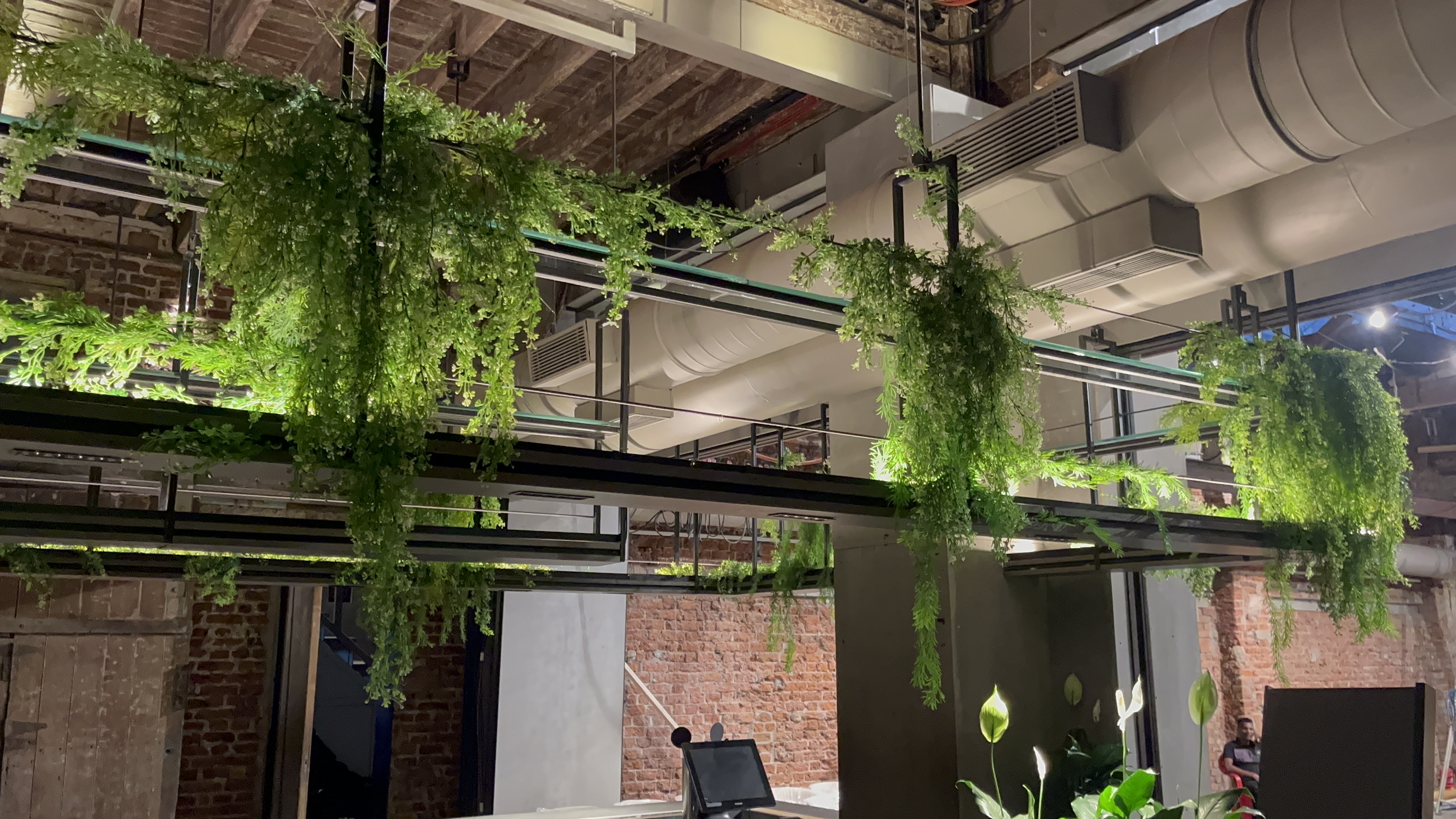 Artificial Creeper & Hanging Plants - Rental