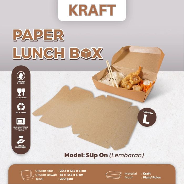Lunch Box Kraft L