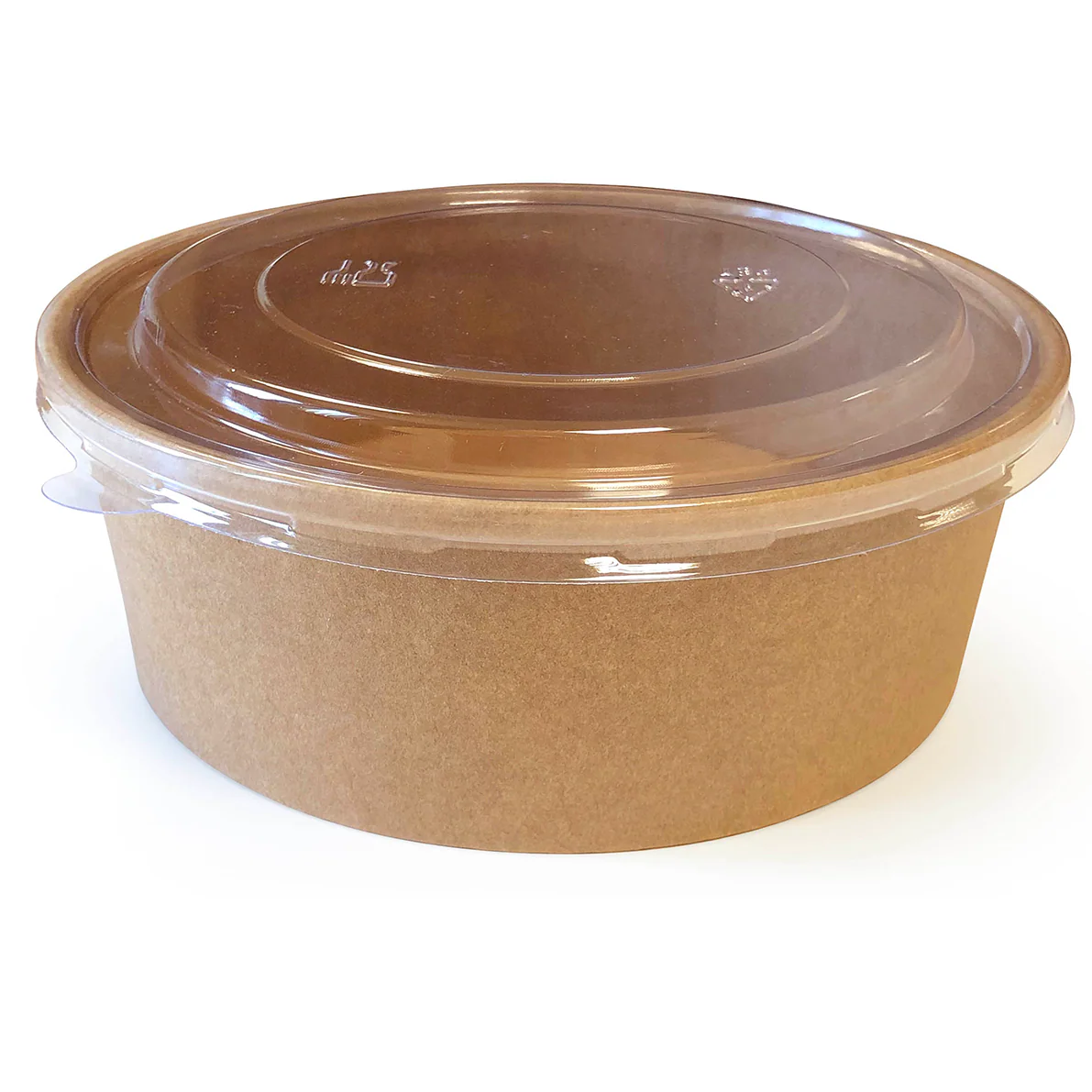 Brown Paper Kraft Salad Bowl 1.000 ml