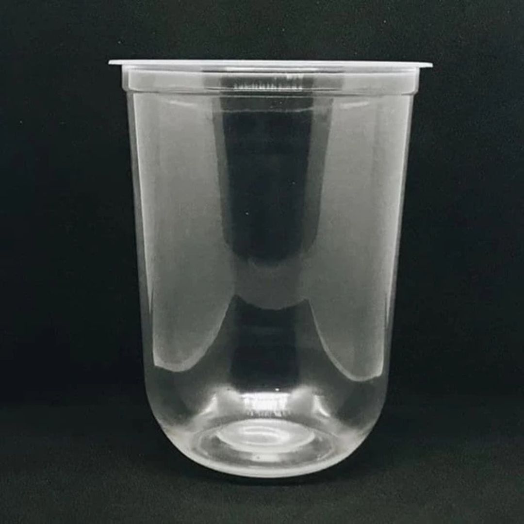 Plastik Cup Oval 14 OZ