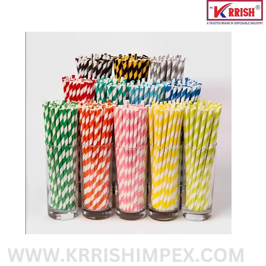 Paper Straw 6 x 200 mm Astor