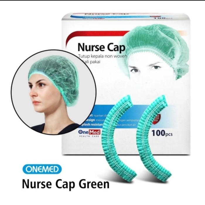 Onemed Nurse Cap Green