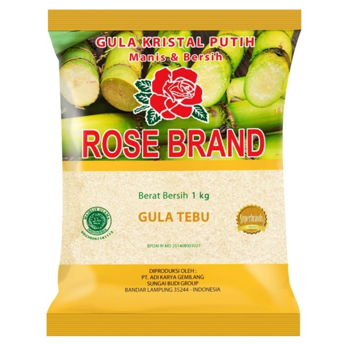 Rose Brand Gula Kuning 1 Kg