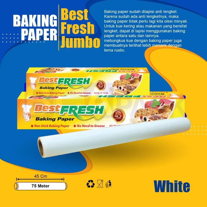 BEST FRESH Baking Paper  45cm x 75m
