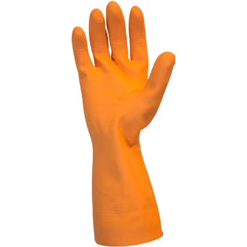 Diamond Latex Gloves - Sarung tangan karet oranye
