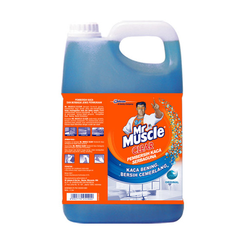 Mr Muscle Clear Pembersih Kaca Serbaguna 4 L