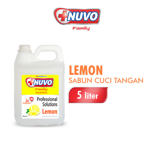 Nuvo Sabun Cuci Tangan Lemon 5 L