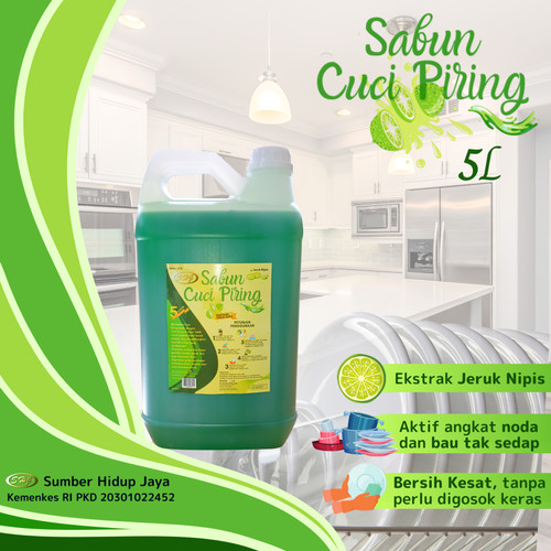 Sabun Cuci Piring SHJ 5L