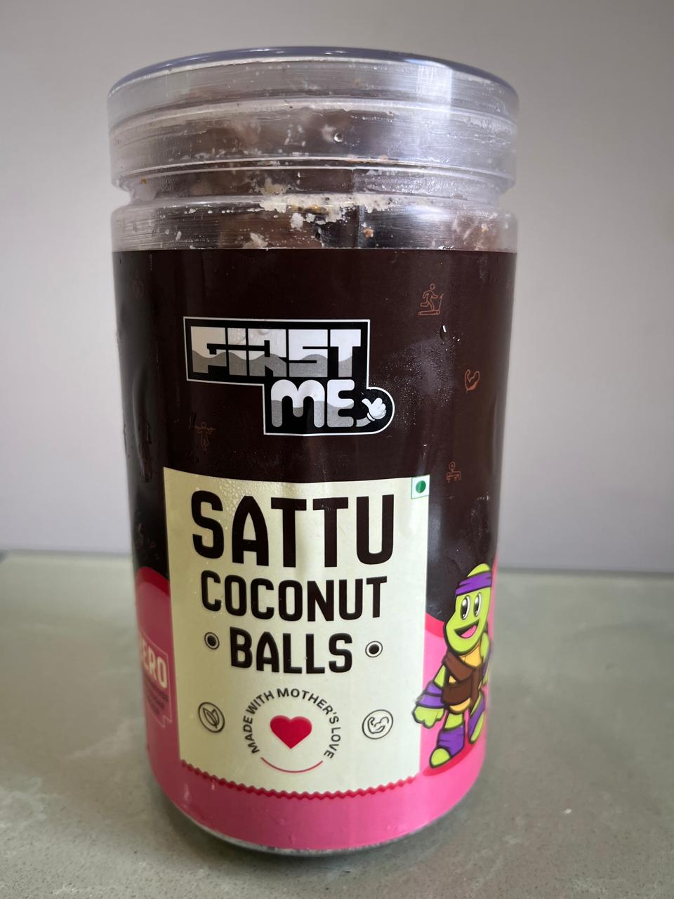 Sattu Coconut Balls