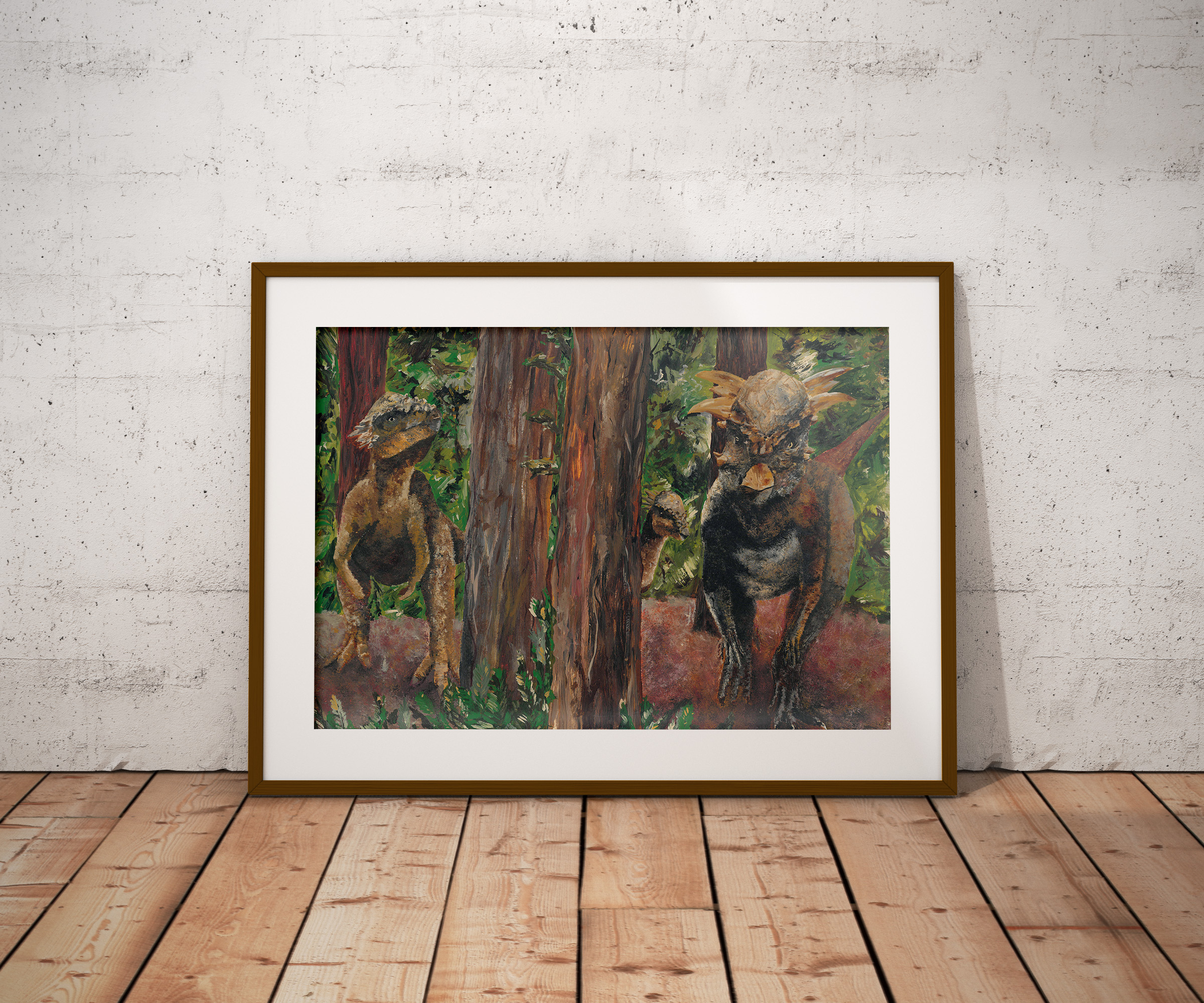 Pachycephalosaurus + Stygimoloch