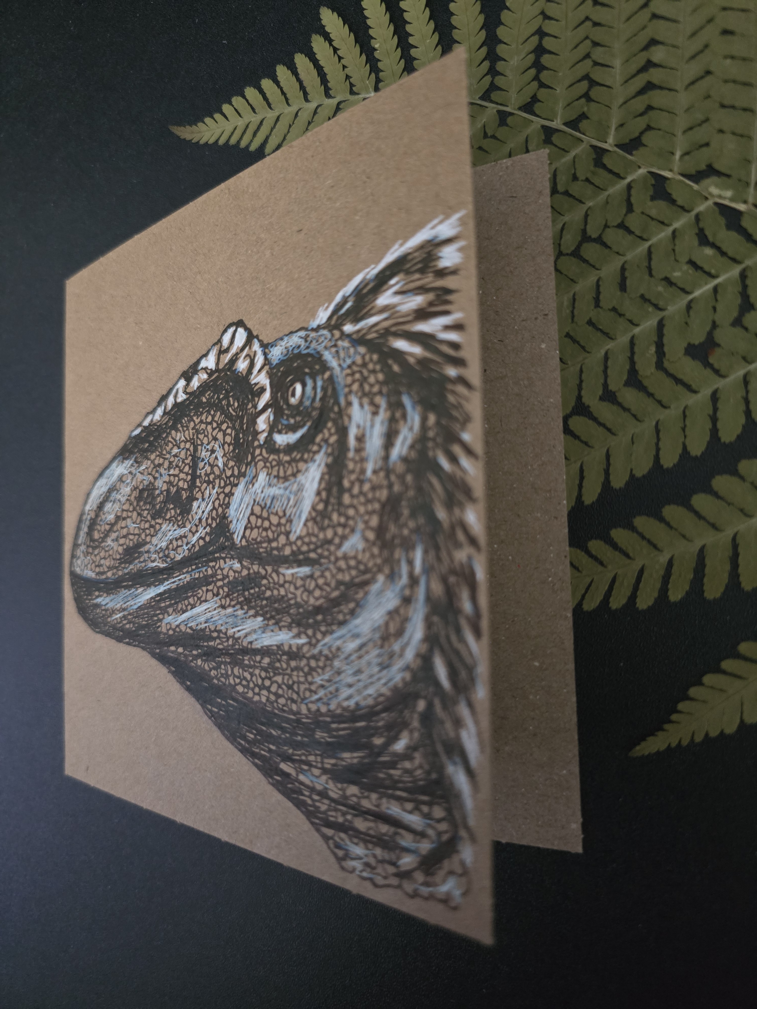 Megaraptor Postcard