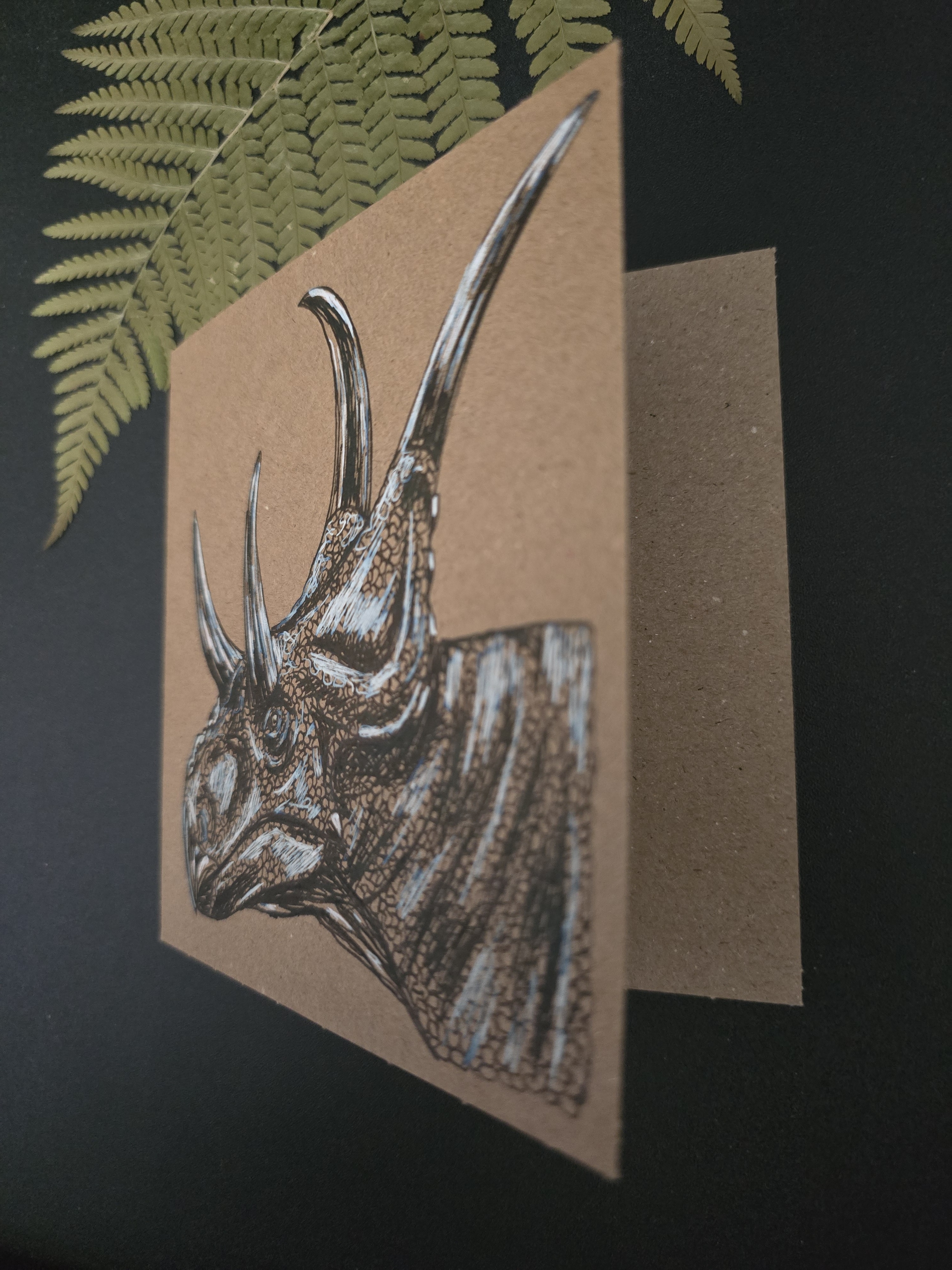 Diabloceratops Postcard