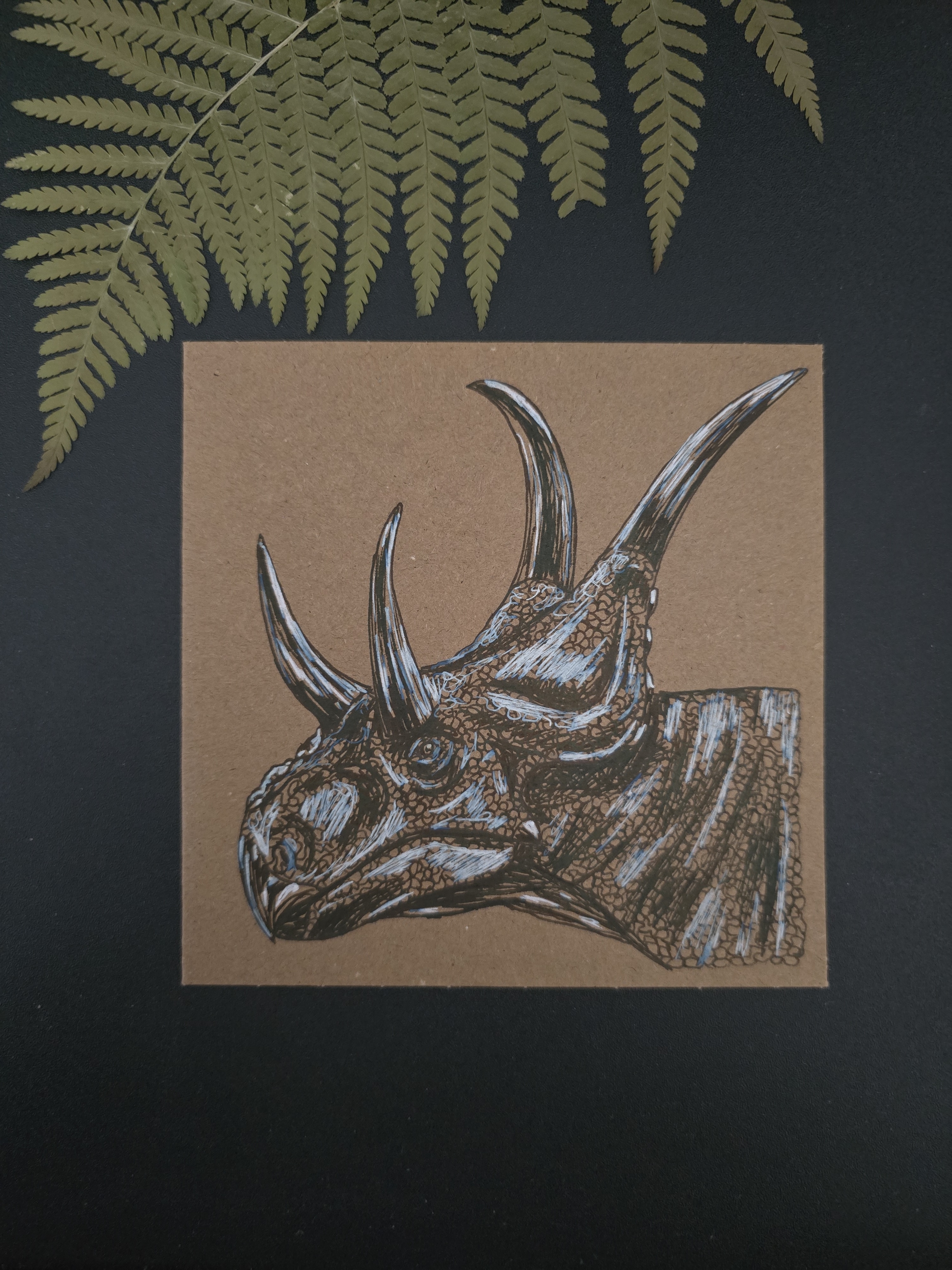 Diabloceratops Postcard
