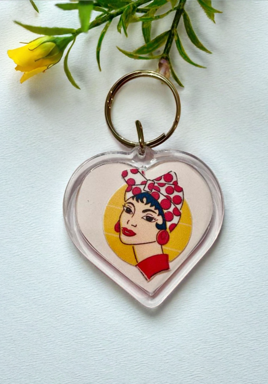 Llavero Mujer Harina PAN