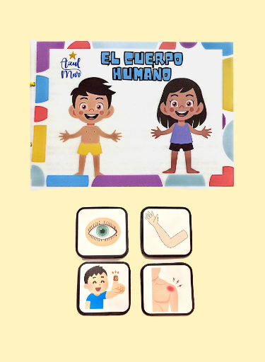 Libro educativo: El cuerpo humano