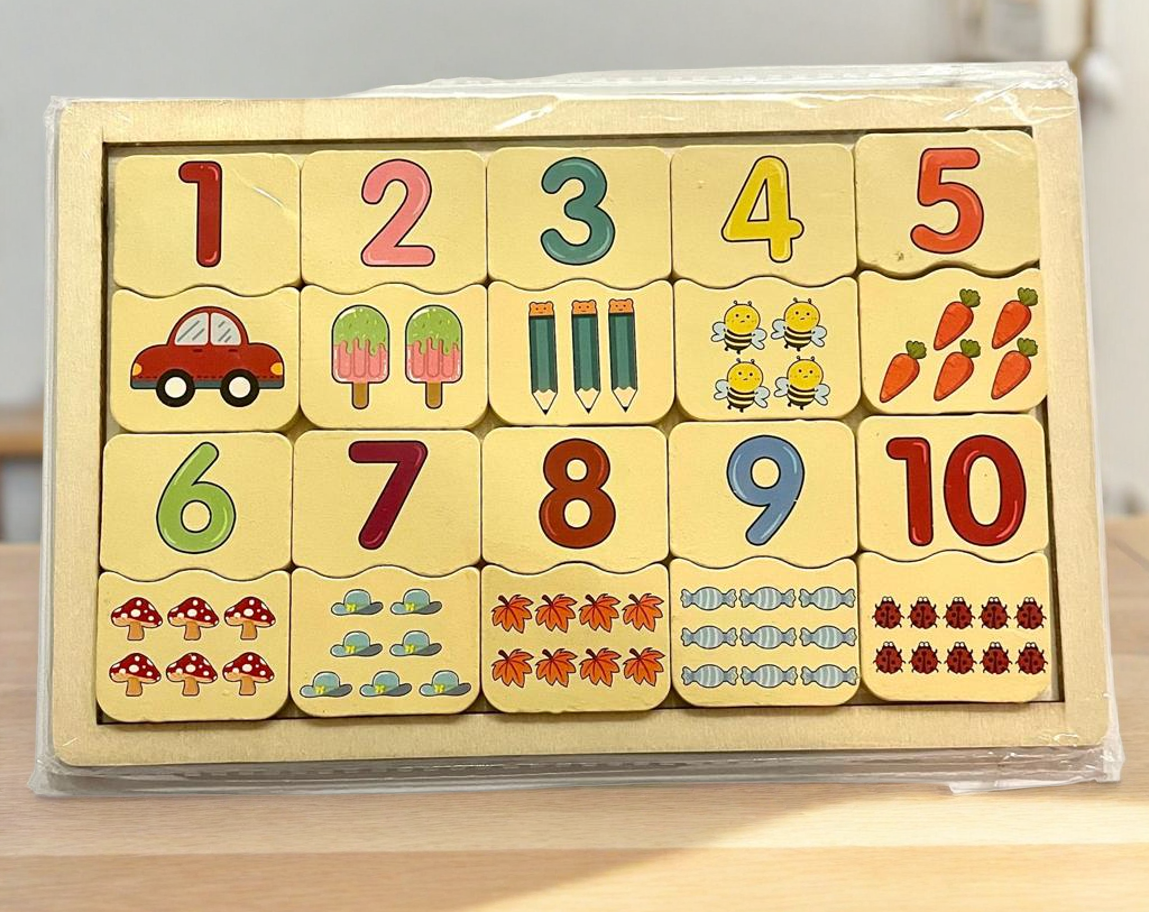 Rompecabezas de números para niños