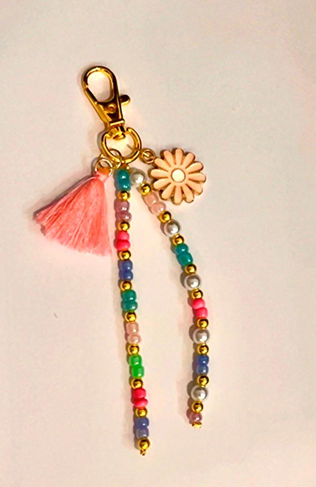 Llavero colorido pastel