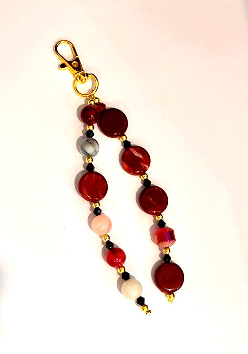 Llavero Combinación  Borgoña