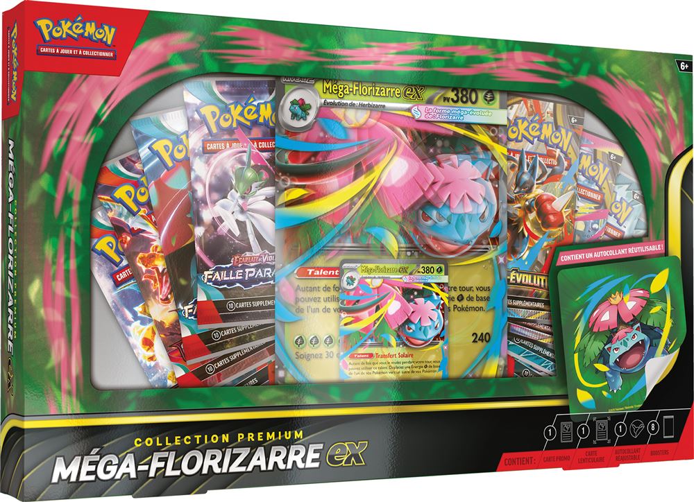 Boîte Pokémon Mega-Florizare EX