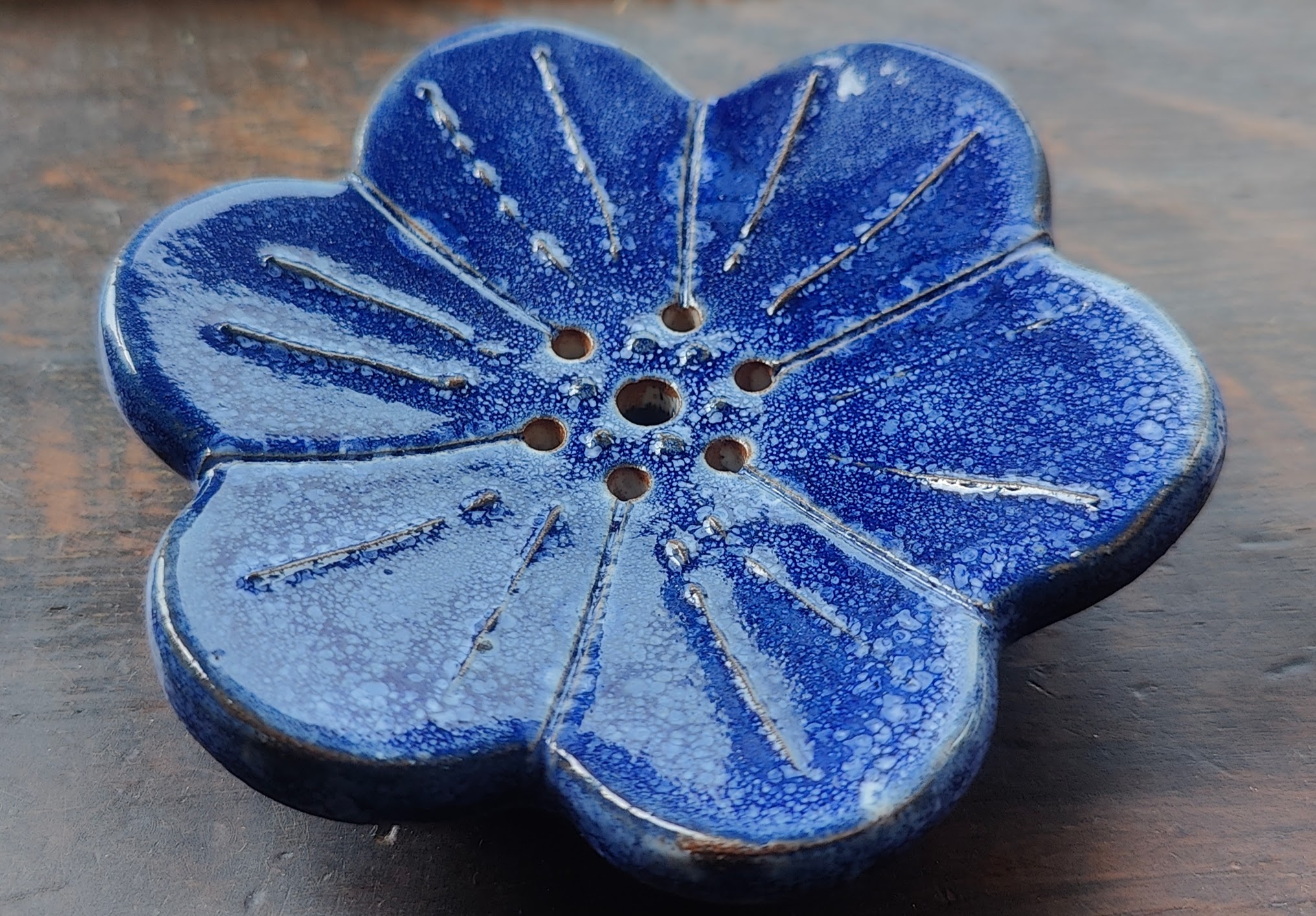 Ceramic Flower Soap Dish