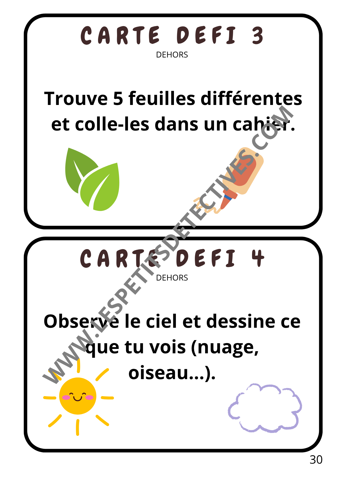 Coffret Mission Vacances pour enfants 3-7 ans – Chasse au trésor et activités d’été