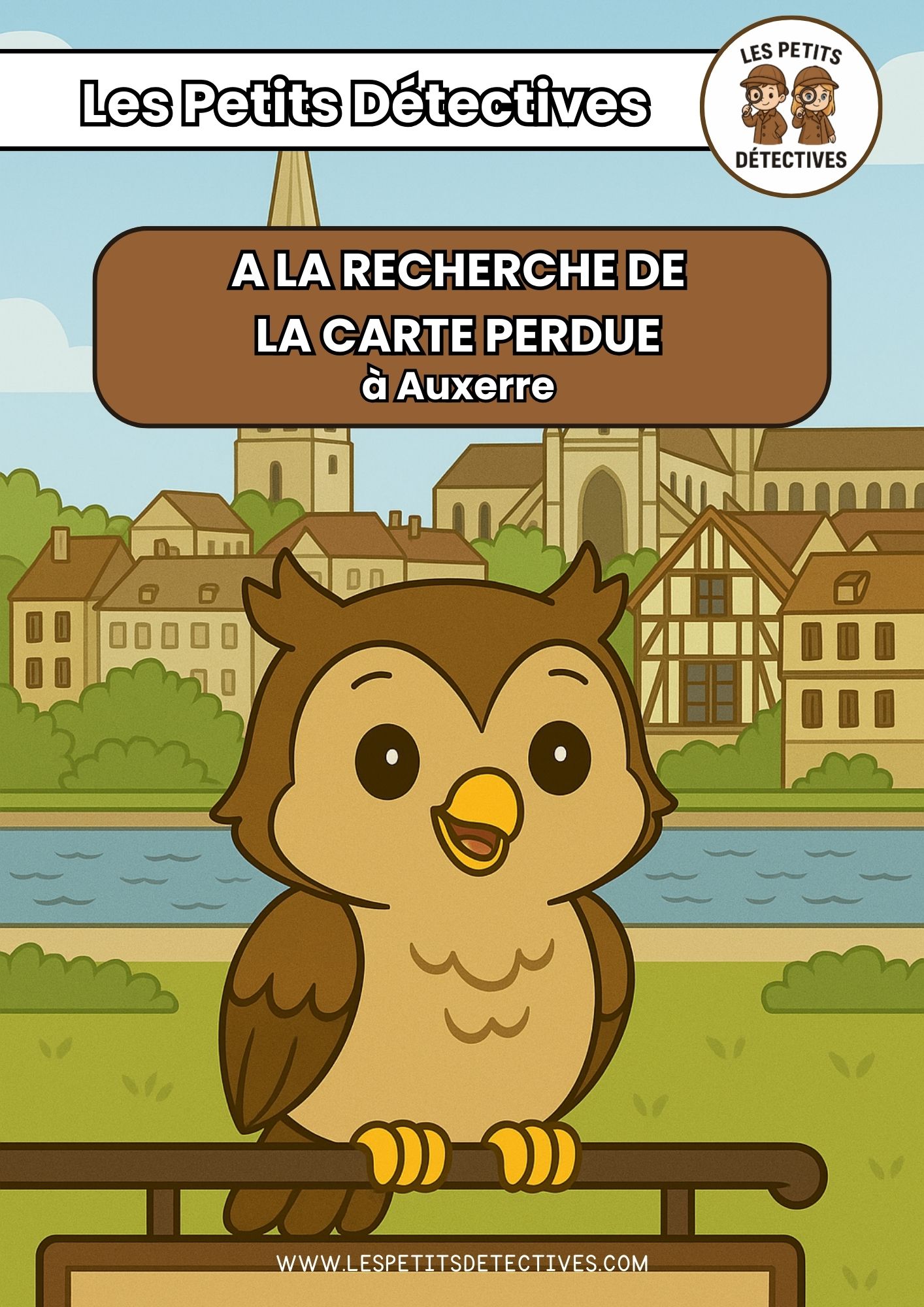 Chasse au trésor à Auxerre pour enfants 3-7 ans – À la recherche de la carte perdue