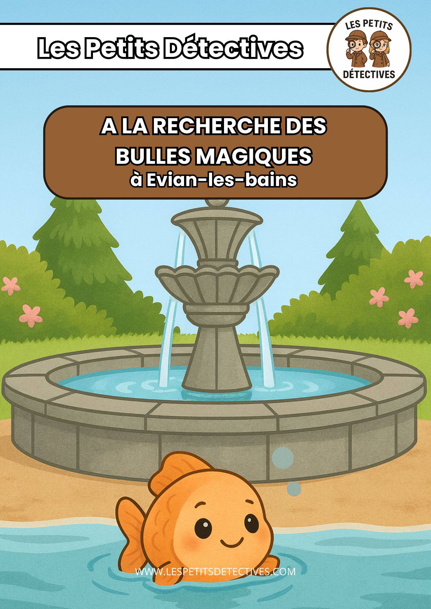 Chasse au trésor à Evian-les-bains pour enfants 3-7 ans – A la recherche des bulles magiques