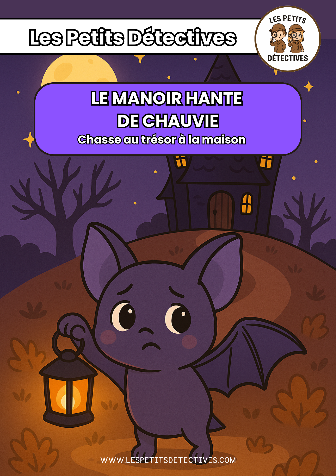 Chasse au trésor Halloween pour enfants 3-7 ans – Le Manoir Hanté de Chauvie