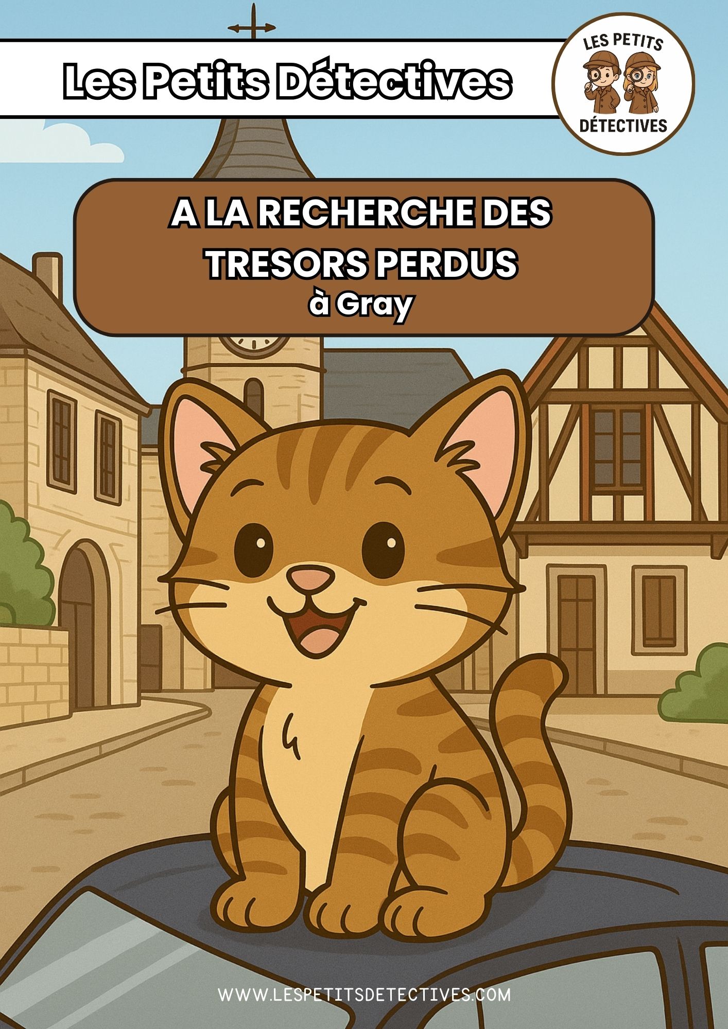 Chasse au trésor à Gray pour enfants 3-7 ans – À la recherche des trésors perdus