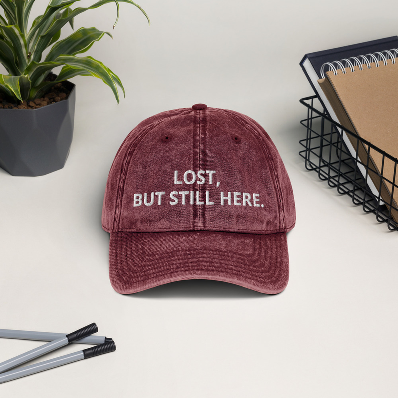 CILENT. LOST, BUT STILL HERE. CAP