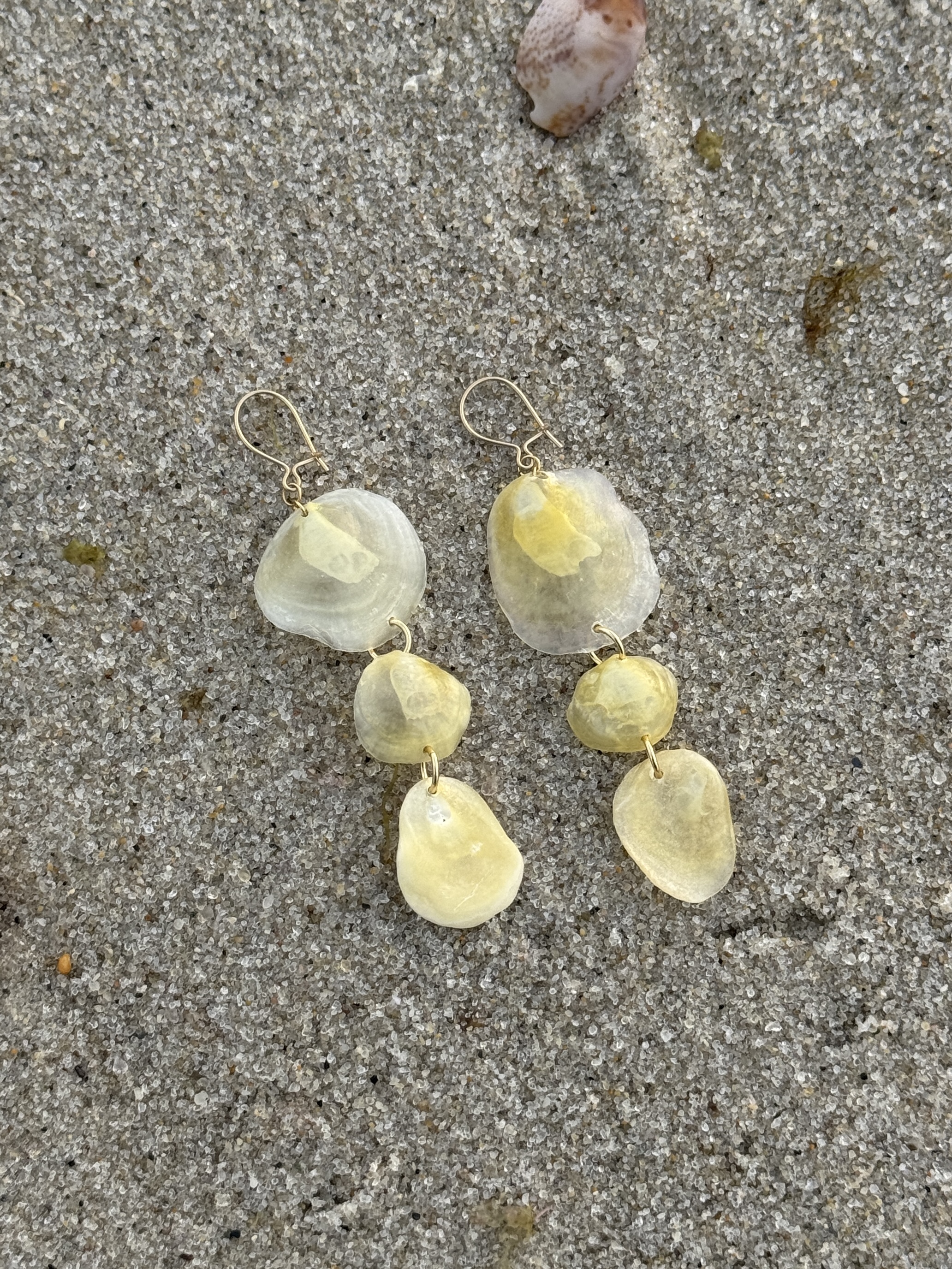 Oceangold Statement Earrings