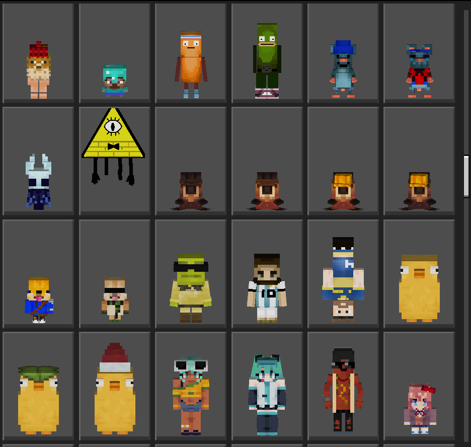 Skins 4D para Minecraft
