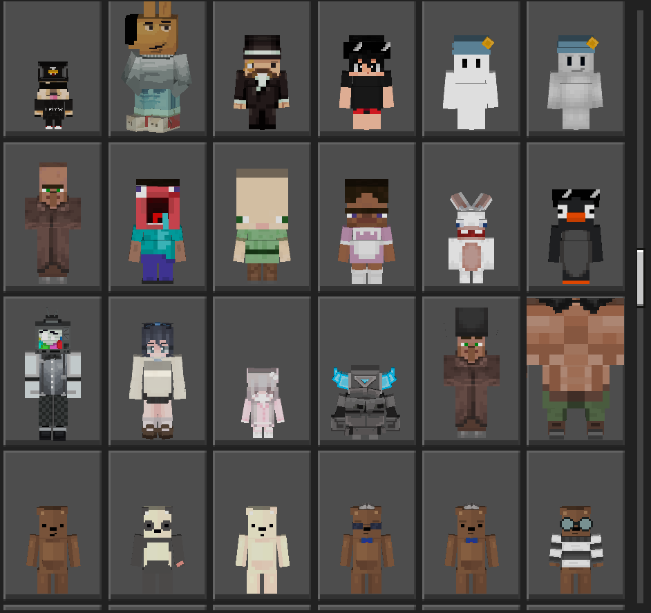 Skins 4D para Minecraft