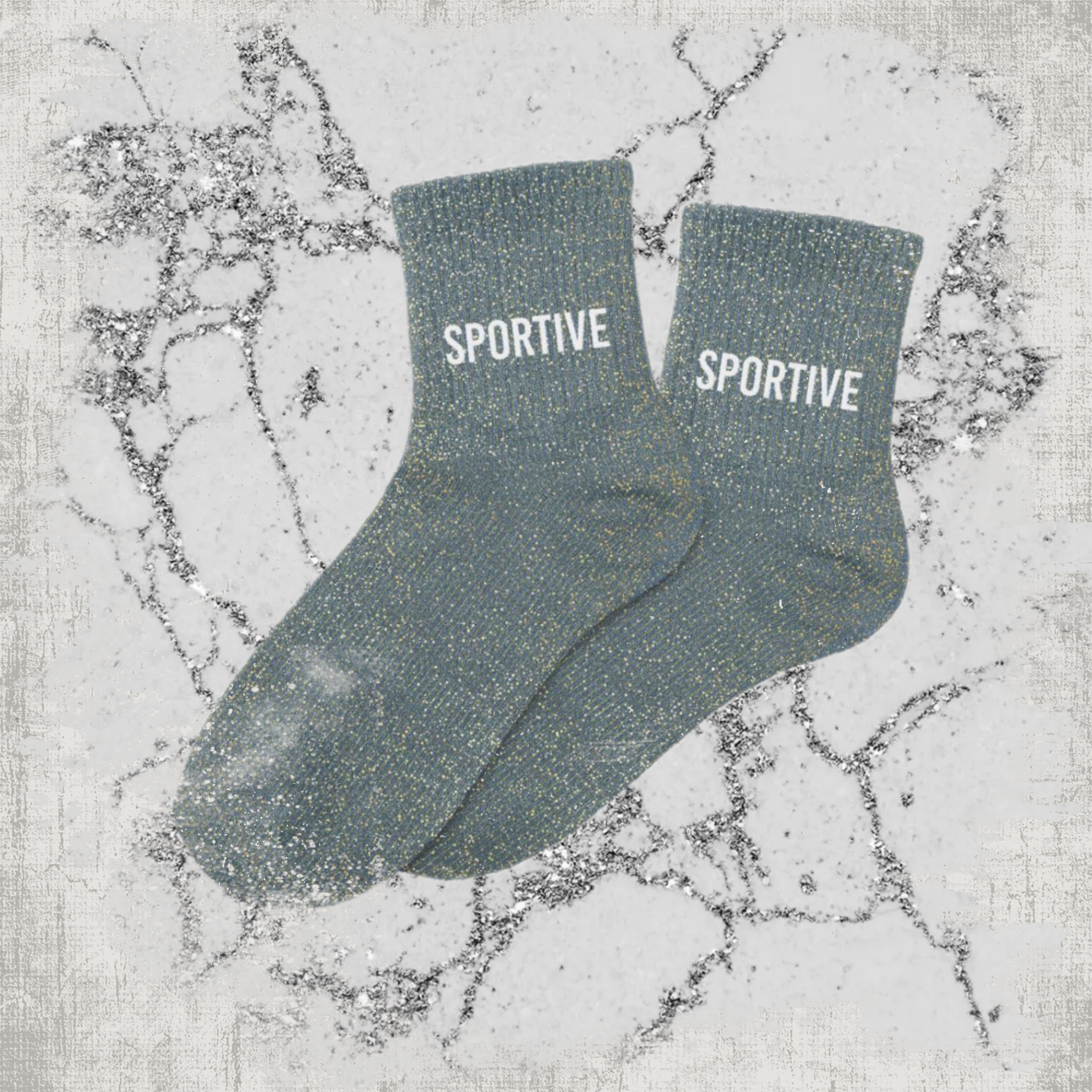 🏃‍♀️ Chaussettes à Paillettes "Sportive"