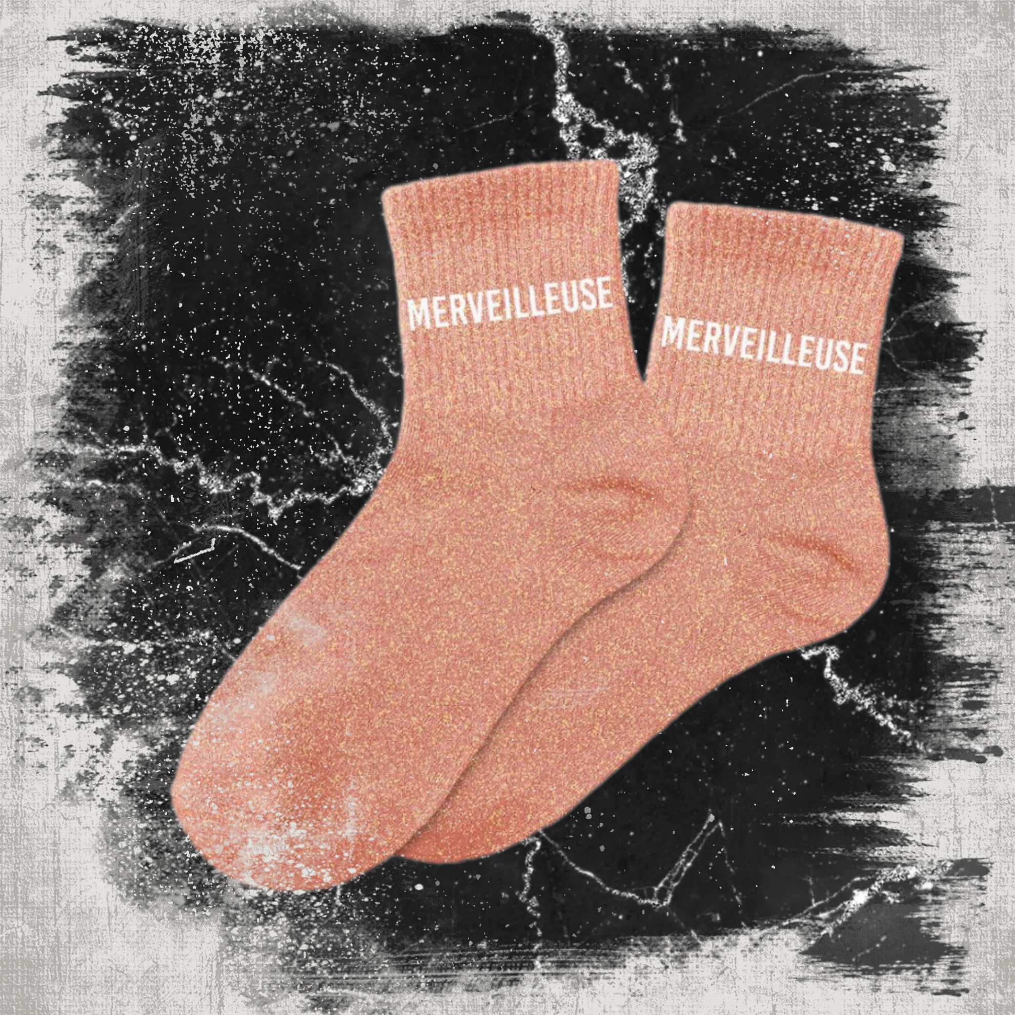 🌈 Chaussettes à Paillettes "Merveilleuse"