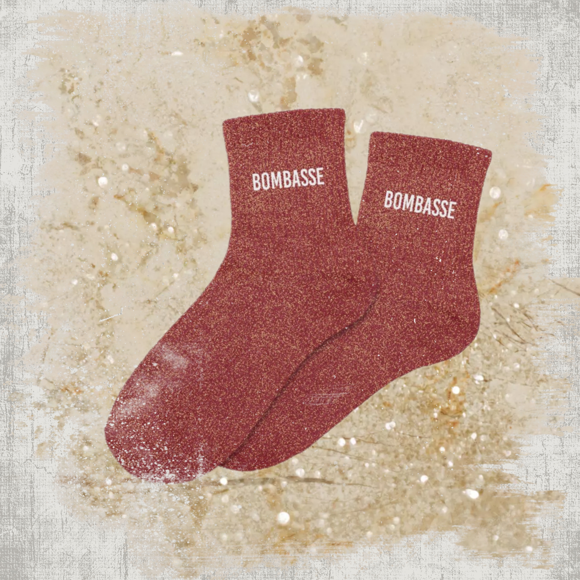 🔥 Chaussettes à Paillettes "Bombasse"