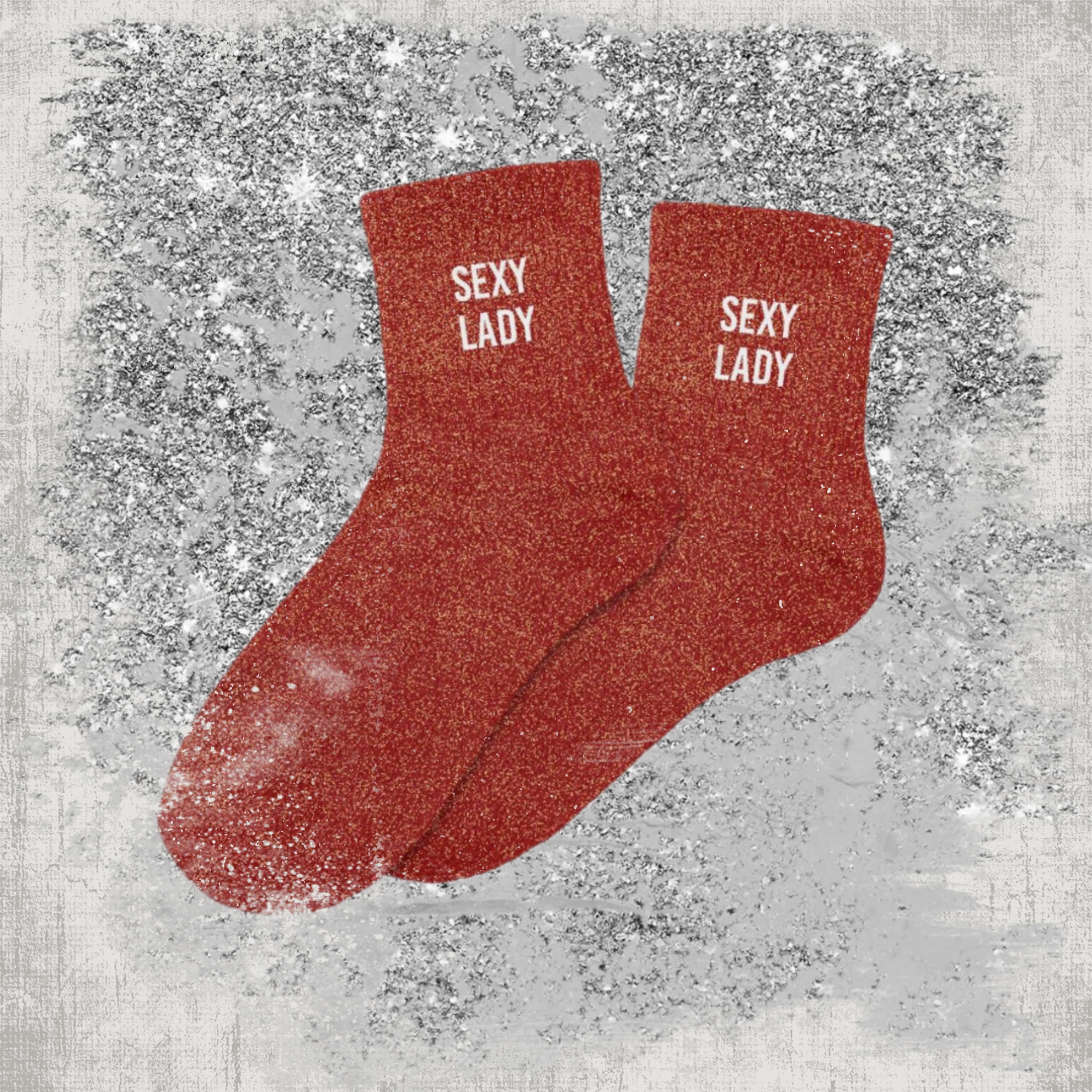 💄 Chaussettes à Paillettes "Sexy Lady"