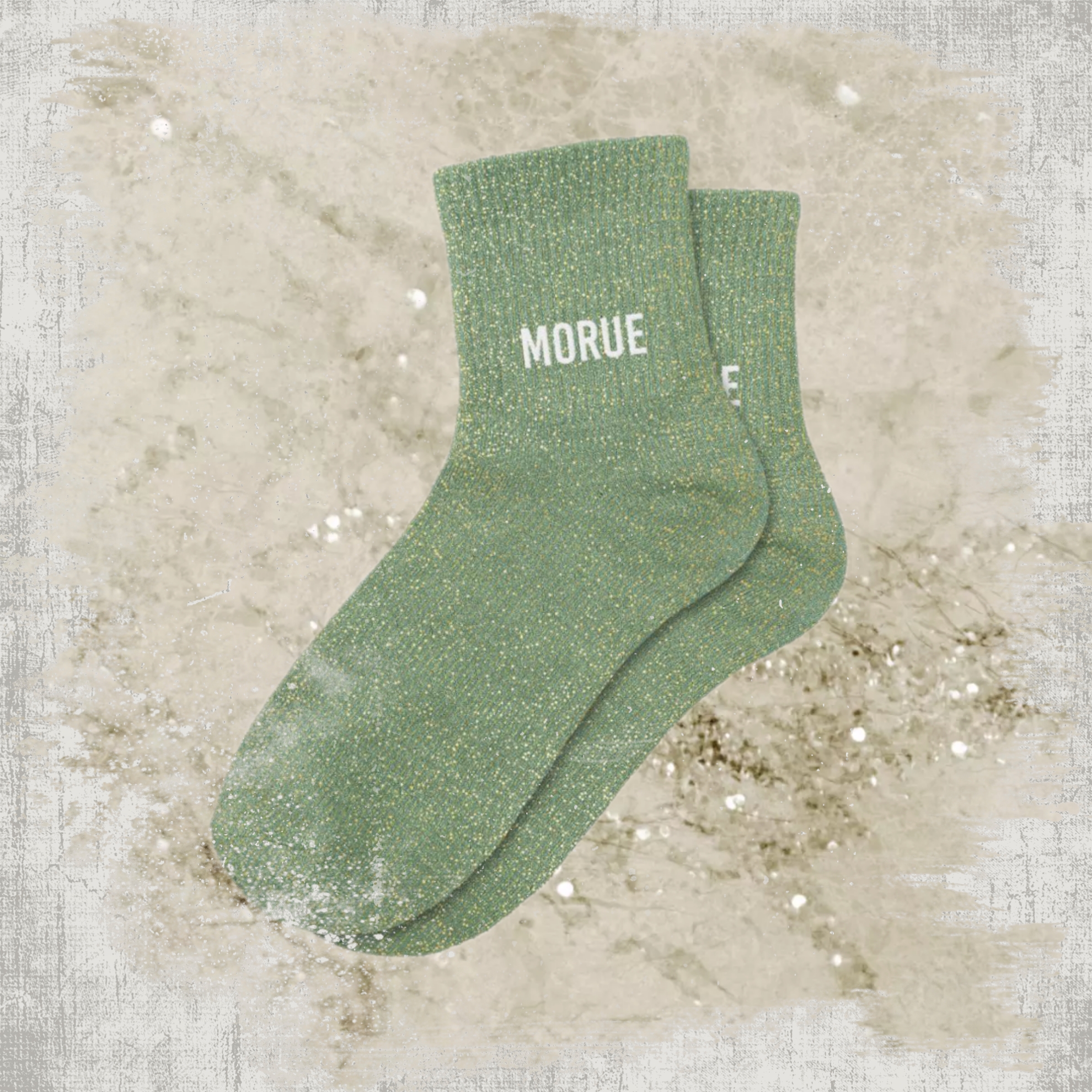 🐟 Chaussettes à Paillettes "Morue"